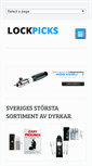 Mobile Screenshot of lockpicks.se